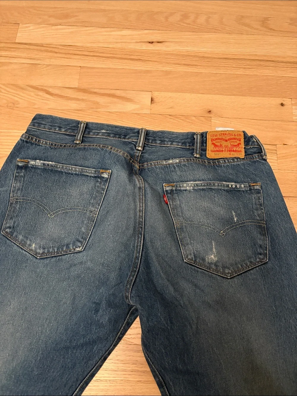 Levi’s Classic Men's Blue Denim Jeans